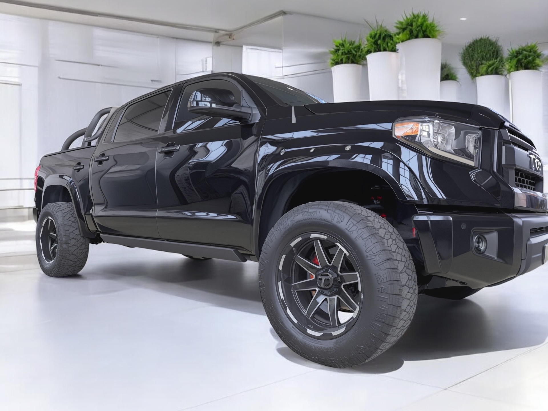 Выдвижные пороги ATS для Toyota Tundra