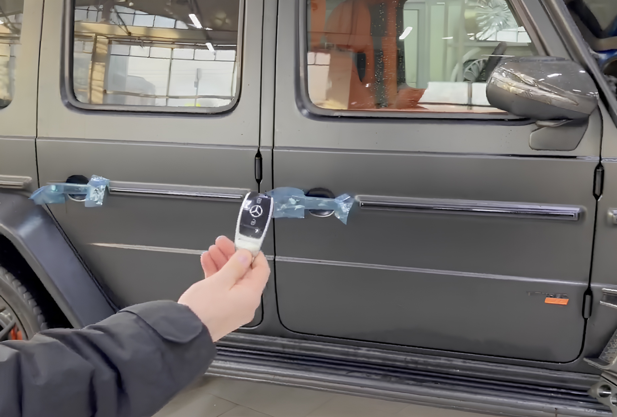 Бесключевой доступ для Mercedes Benz G-class